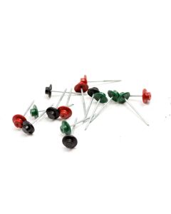 Chiodi Onduline Testa in Plastica 400pz per Fissaggio Coperture