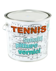 Rugiada Tennis Bianco-rosso-verde 6 Mq.lt Rivestimento ad Acqua per Campi da Tennis