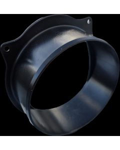 Scarico Verticale per Canaletta Nera in Neoprene