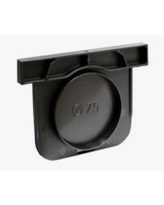 Testata di Chiusura per Canaletta in Neoprene Larg. 200 H.150