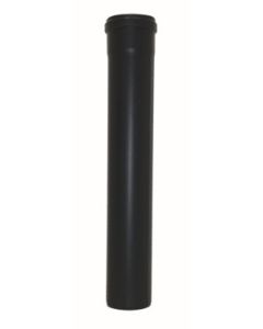 Canna Fumaria Tubo Linea Nero Stufa Pellet Spessore 1.2 mm 80