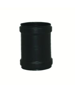 Raccordo a Due Vie Linea Nero per Stufa Pellet Spessore 1.2 mm