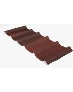 Tegola Onduvilla Onduline 107x40 in Rosso o Verde Sfumato