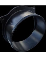 Scarico Verticale per Canaletta Nera in Neoprene