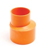 Aumento pvc Rosso Multidiametro per Scarichi Fognari