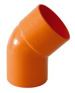 Curva pvc Aperta Rossa