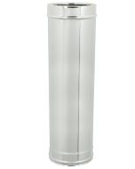 Canna Fumaria Tubo Acciaio Inox Aisi 304 h 1m sp. 5.10