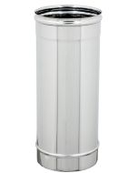 Canna Fumaria Tubo Acciaio Inox Aisi 304 h 0.5m sp 5.10
