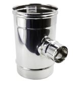 Derivazione a t Canna Fumaria Ridotta 80 Aisi A.304 5.10