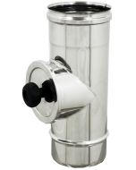 Modulo d'Ispezione in Acciaio Inox per Canna Fumaria