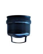 Tappo Condensa Cieco Linea Nero Stufa Pellet Spessore 1.2 mm