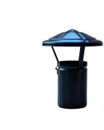 Terminale Antivento Cappello Cinese per Canna Fumaria Linea Pellet