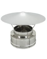 Testa Camino Acciaio Inox (cinese) Doppia Parete