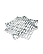 Griglia Zincata con Telaio Quadrata