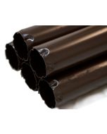 Tubo Pluviale Lamiera Preverniciato Marrone 3 mt