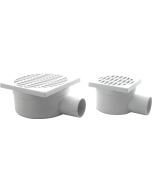 Chiusino Orientabile con Scarico Laterale in Plastica