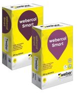 Adesivo Cementizio Webercol Smart C1TE a Scivolamento Nullo