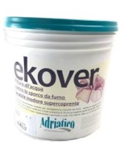Pittura Antifumo Antimacchia ad Acqua Lavabile Ekover 12 Mq.lt int