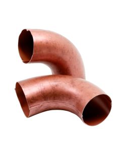 Curva Alluminio Finto Rame Chiusa