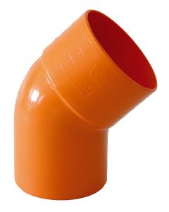 Curva pvc Aperta Rossa