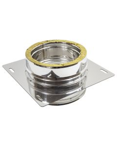 Piastra Intermedia Inox Doppia Parete