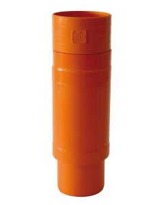 Giunto Riparazione pvc Rosso 2 Pezzi