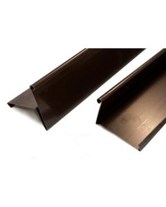 Scossalina Lamiera Preverniciata Marrone 4 mt