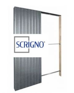Controtelaio per Porta Scorrevole Scrigno Tech 105 Intonaco H.210