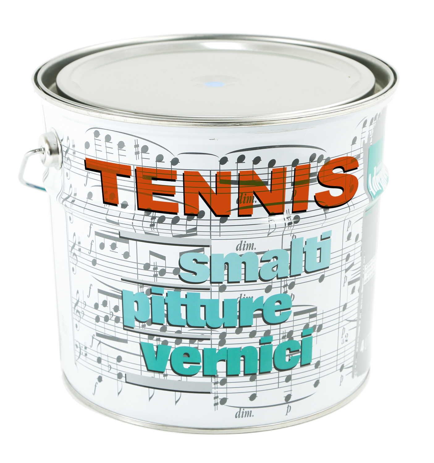 Rugiada Tennis Bianco-rosso-verde 6 Mq.lt Rivestimento ad Acqua per Campi da Tennis