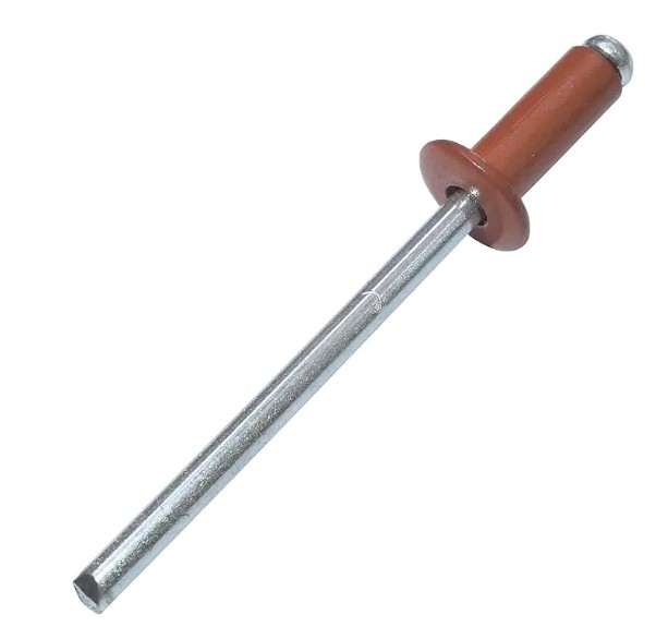 Rivetto Alluminio Finto Rame 100 pz