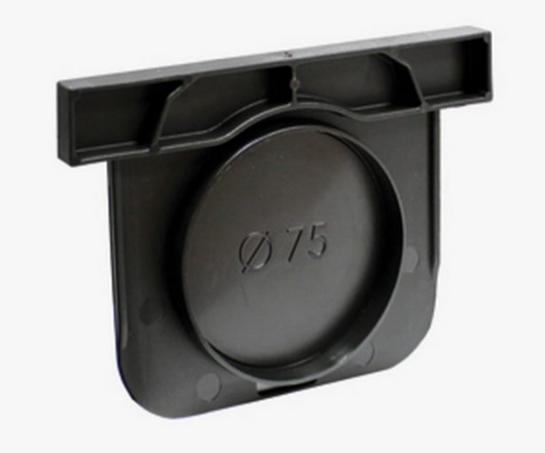 Testata di Chiusura per Canaletta in Neoprene Larg. 200 H.150
