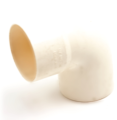 Curva pvc Chiusa Bianca