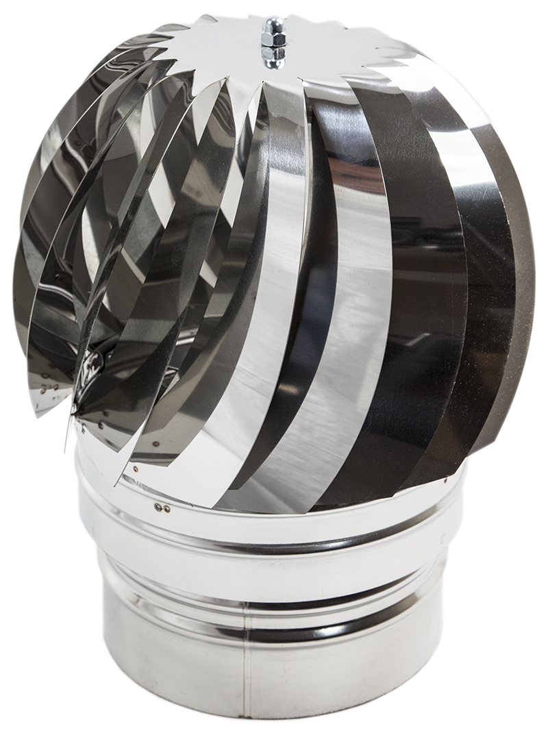 Aspiratore Acciaio Inox Base Tonda Tirafumo