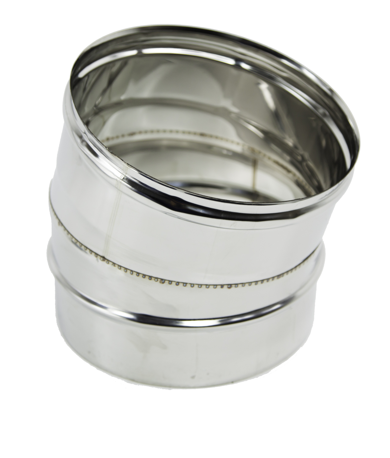 Curva Acciaio Inox Aperta 15 Gradi Aisi 304 sp 5.10