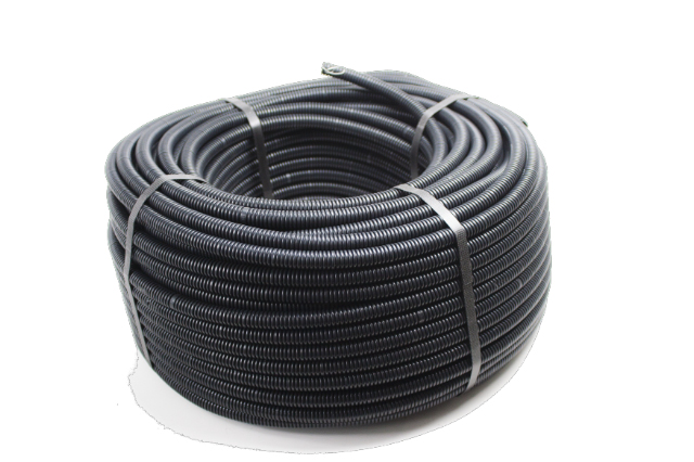 Tubo Corrugato Nero Elettrico con Pilota