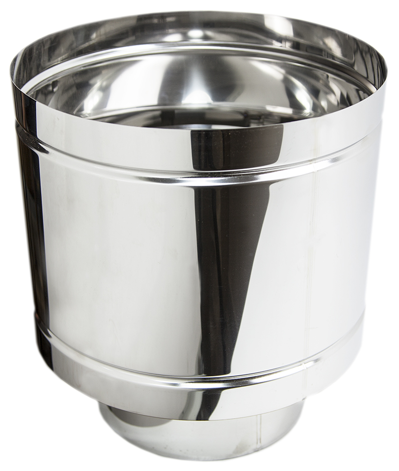 Fumaiolo 4 Venti Acciaio Inox Doppia Parete