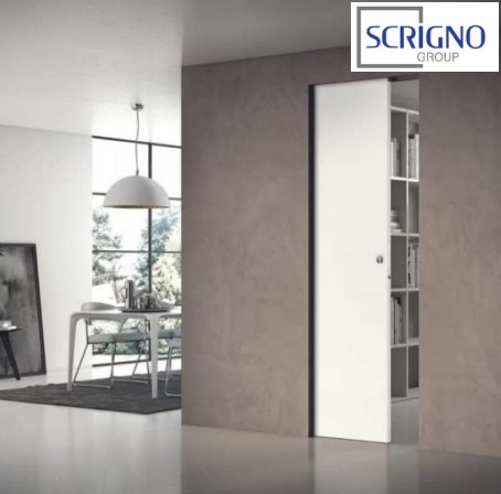 Controtelaio per Porta Scorrevole Scrigno Filo Muro Platinum  Essential Intonaco H.210 