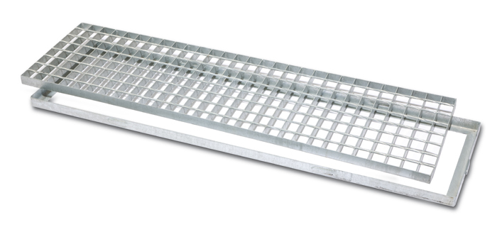Griglia Zincata con Telaio 1m