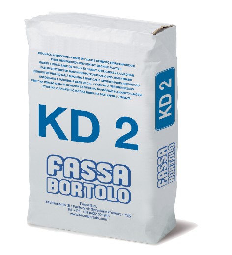 Intonaco di Fondo Fibrorinforzato Fassa per Interno ed Esterno