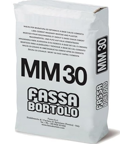 Malta Cementizia per Muratura  Mm30 Fassa Bortolo (bancale 56pz)
