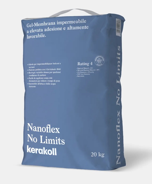 Kerakoll Nanoflex no Limits - Gel Membrana Impermeabile Flessibile