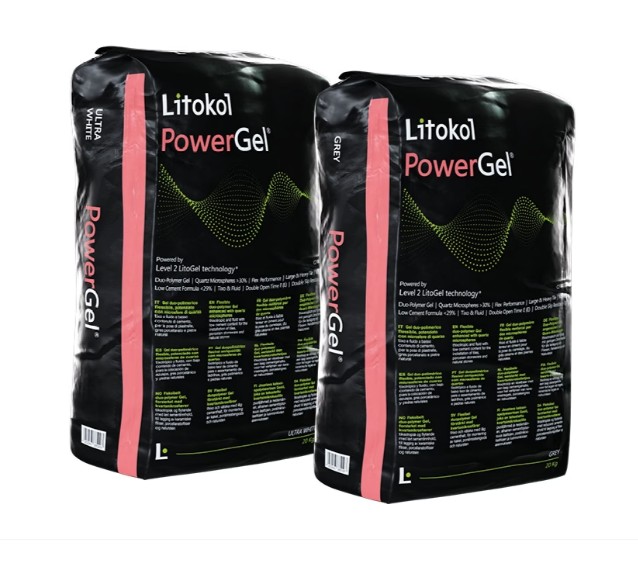 Litokol Powergel S1 Colla Elastica per Piastrelle e Gres Porcellanato Classe C2TES1