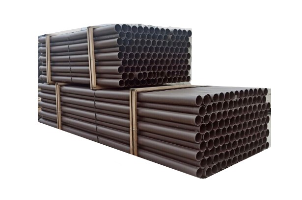 Tubo Pluviale Marrone tdm pvc 2m