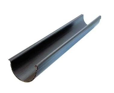 Gronda pvc Marrone tdm Tipo Milano Asoplast 