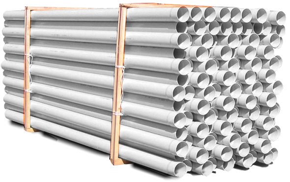 Tubo pvc Bianco Avorio 1m