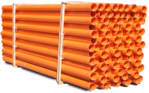 Tubo pvc Rosso 1m