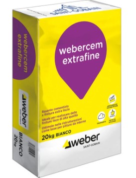 Rasante Cementizio Webercem Finitura ext