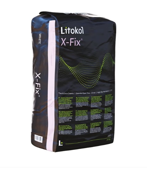 Litokol X-Fix Adesivo Cementizio C1 TE per Piastrelle Kg20